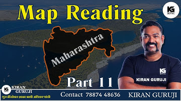 Lecture 11 | कोंकणातील पुळण व बेटे  | Map Reading | Kiran Guruji MPSC