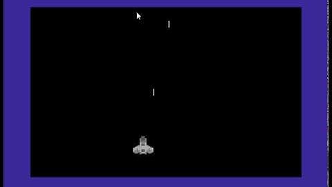 Demo of movement and shooting in C64 Assembly