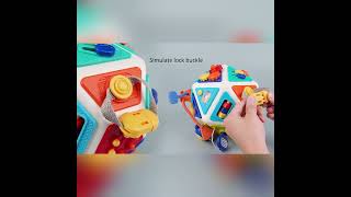 22 in 1 Busy Board Activity Cube | LuluFamily