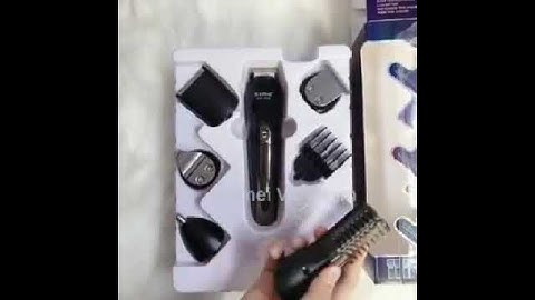 Tông đơ đăng năng 6in1 cắt tóc, cạo râu, tỉa lông mũi, chấn viền.. Kemei 600. Liên hệ : 0914915639