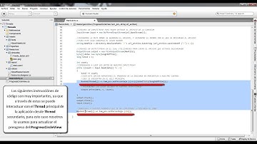 Descarga de Archivos usando Thread en Xamarin Android
