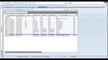 SpectrumERP ProcureToPay002 Reports