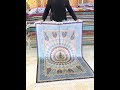 2020 New radiant big medallion traditional Persian handmade silk rug