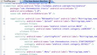Android Application Development Tutorial   25   Quick Review by setting up a new Activity 720p 30fps Wealth