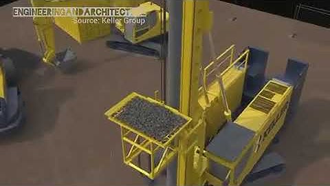 engineeringandarchitecture  Vibro Stone Columns.  Vibroreplacement is a method of constructing dense