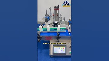 Advance Features - Round Bottle Labeling Machine | Low Cost Automatic Labeling Machine #labeling #yt