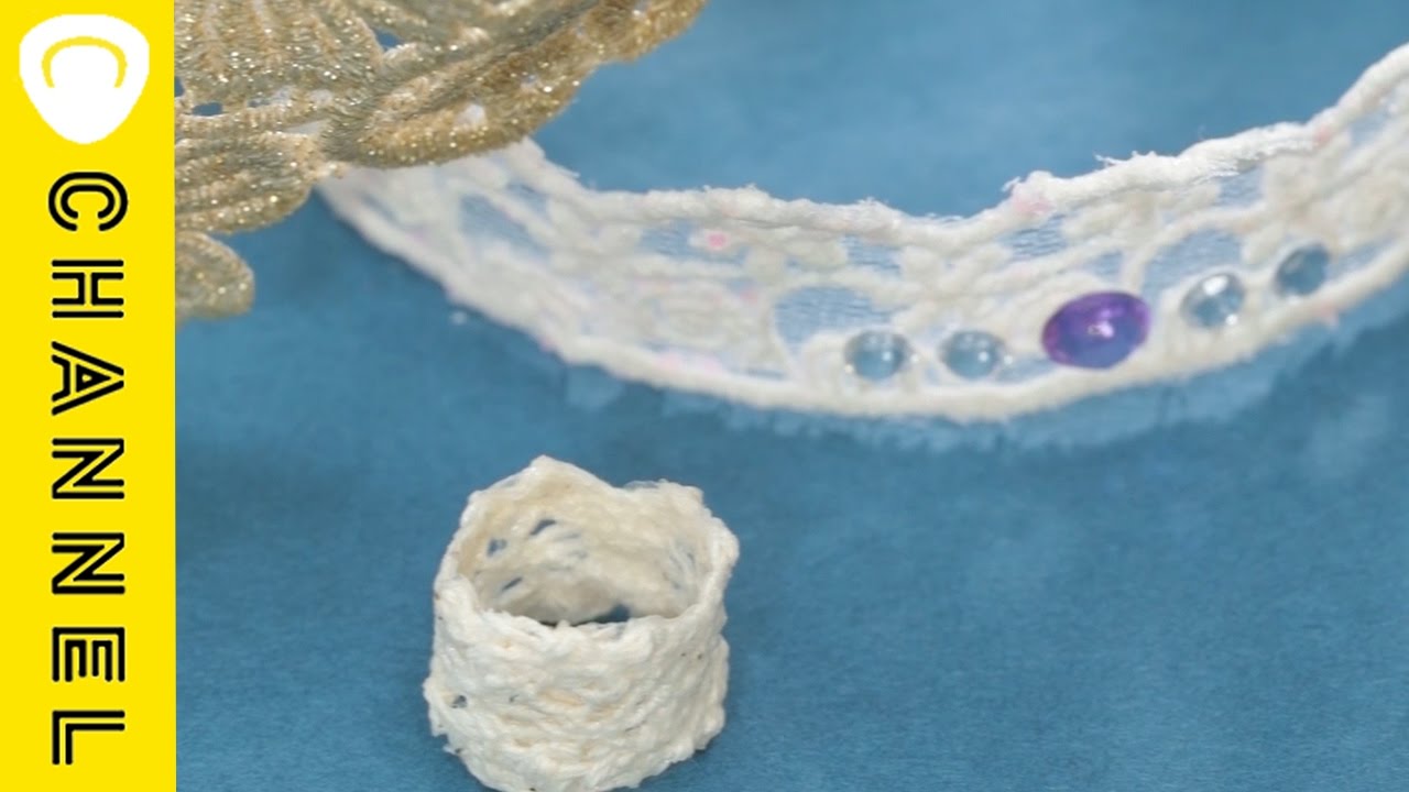 主役がお姫さまに♡「レースティアラ＆リング」 │ How to make Tiara