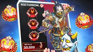 This is what 30,000 kills looks like on Wraith (Apex Legends)