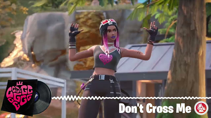 Fortnite - Don't Cross Me - (Official Music Video)