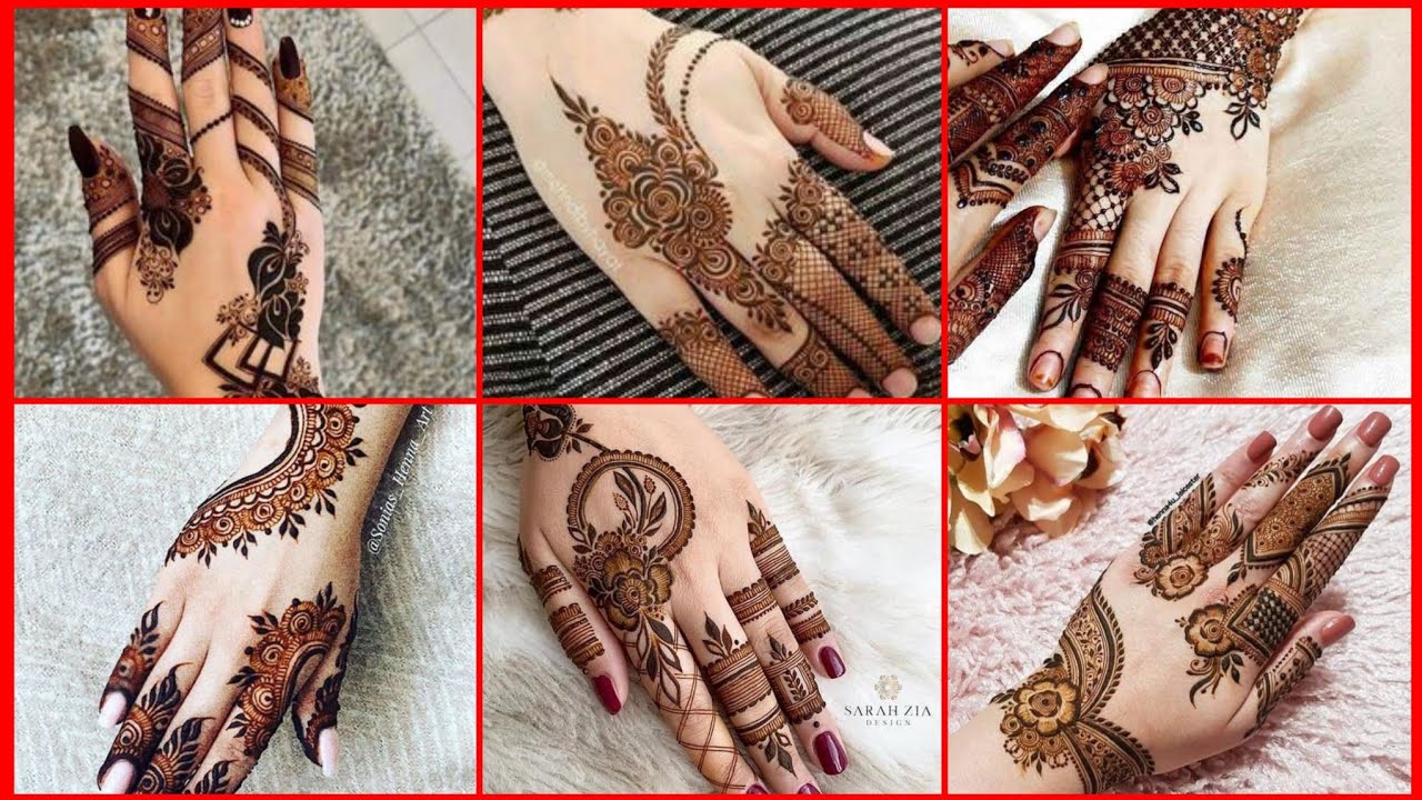 Top 50 Mehndi Designs For Eid 2022 | Latest Mehndi Design For ...