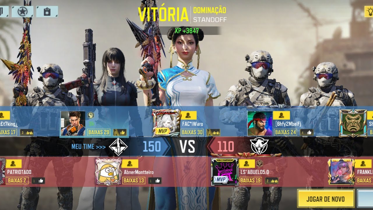 Dominação 29 Kills