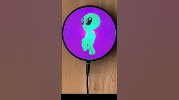 Rotating Color Display. DIY project with ESP32 and RP2040 microcontrollers.