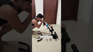𝐇𝐢𝐫𝐚𝐩 𝐦𝐚𝐠-𝐥𝐞𝐠 𝐰𝐨𝐫𝐤𝐨𝐮𝐭 𝐬𝐚 𝐛𝐚𝐡𝐚𝐲? 🦵 #deepsquatmachine #homeworkout #fitnessph