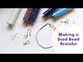 Making a Seed Bead Bracelet with Dynamic Pattern and Focal Points