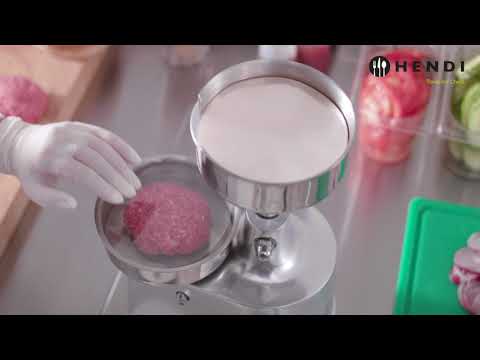 EN | Hamburger press manual | 282113 | HENDI