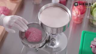 EN | Hamburger press manual | 282113 | HENDI