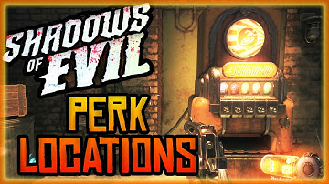 Black Ops 3 Zombies - Perk Location, Juggernog and Double Tap Location SHADOWS OF EVIL GAMEPLAY