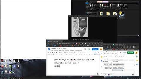 Tool Reg TikTok Số lượng lớn | Tool Đăng ký Tài Khoản Tik Tok