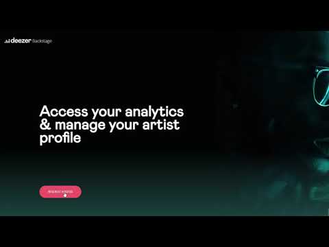 Cara Mengakses Deezer Backstage (Claim Artist, Verified Profile & Manage Artist Page)