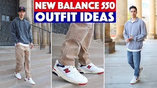 How to Style: New Balance 550 Outfit Ideas -