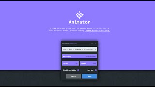 CSS Hero Animator