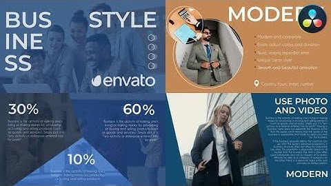 Corporate Slideshow DaVinci Resolve Template