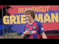 Barça - Griezmann présenté sur la pelouse du Camp Nou