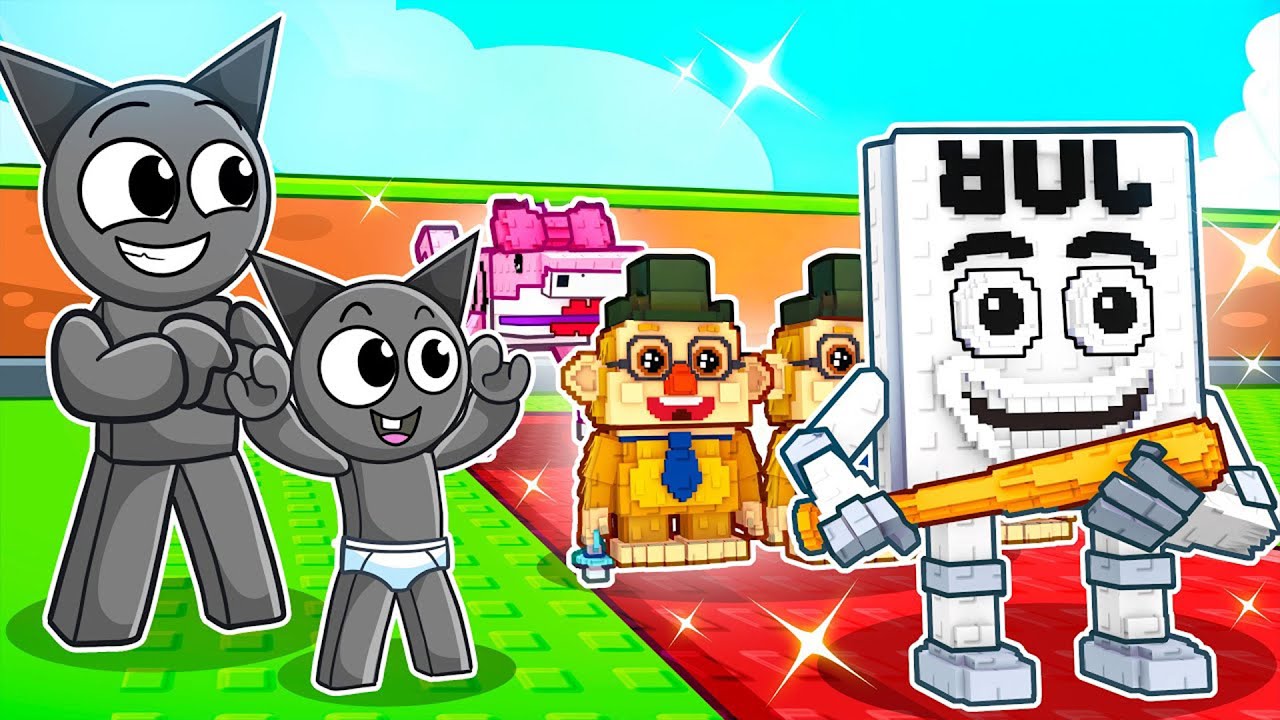 Dándole al bebé Gray SUERTE INFINITA para conseguir NUEVOS SECRETOS en Robar una Cerebro…