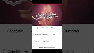 ✨Biz bugün 30. haftaya girdik, sizin minikler kaç haftalık?