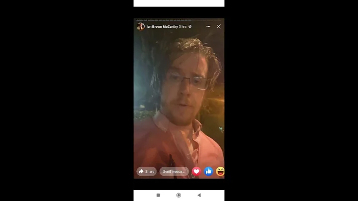 Ian McCarthy arrives in Atlanta berates fb friends...
