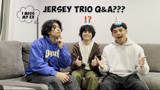 Jersey Trio Q\u0026A?? (ft Mattia \u0026 Alejandro)