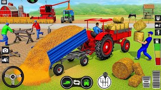 Village Farm Tractor Simulator Game 3D - New Farming Tractor 2025 - Android Gameplay  screenshot 5