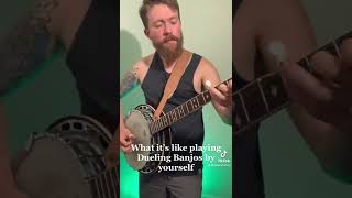 What it’s like to play Dueling Banjo by yourself