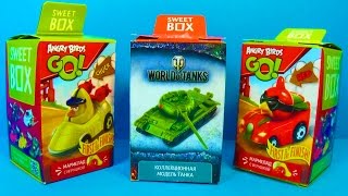 World Of Tanks Surprise! Angry Birds Surpirse And World Of Tanks Surprise Unboxing Mymilliontv