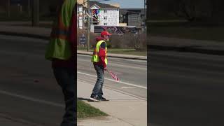 Moncton crossing guard urges drivers to slow down