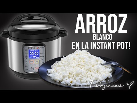 CÓMO HACER ARROZ EN LA INSTANT POT!/ARROZ RÁPIDO Y DELICIOSO EN LA