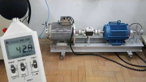 Switched Reluctance Motor - Noise test