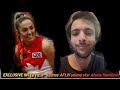 EXCLUSIVE INTERVIEW- Sydney AFLW young star Alexia Hamilton #aflw