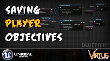 Saving Player Objectives -#9 Creating A Survival Horror (Unreal Engine 4)