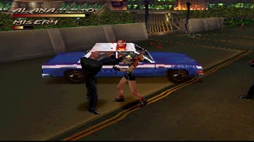 (PS1) Fighting Force Cảnh sát đặc nhiệm | Alana (Hard) No Death Playthrought