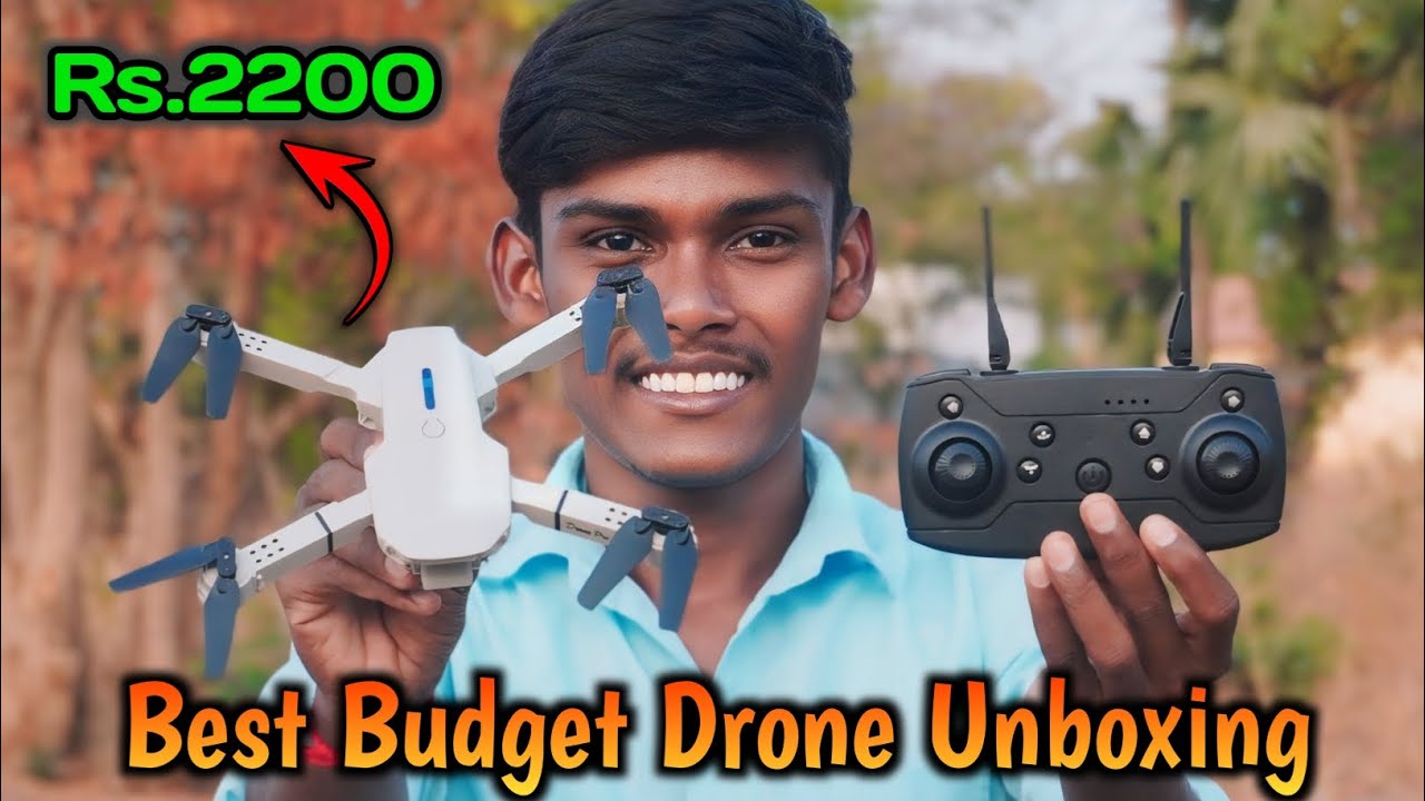 Best Budget Camera Drone Unboxing🥵 | Best Drone Under 2500😱 - YouTube