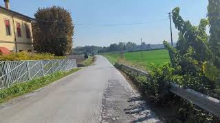 hiking vlog day 451, Granarolo, if it goes only straight through fields it is boring
