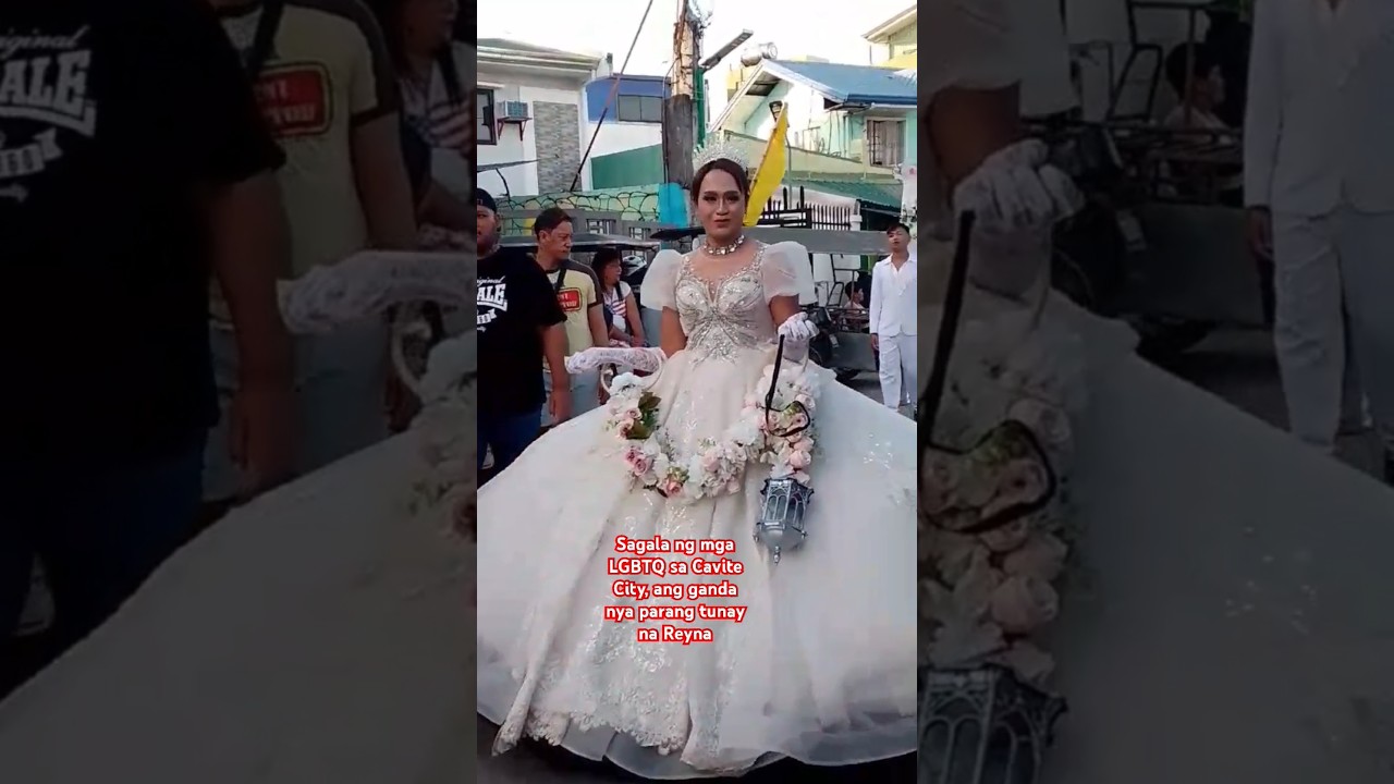 SAGALA NG MGA LGBTQ SA CAVITE CITY, ANG GANDA NYA PARANG TUNAY NA REYNA 