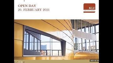 KLU | Online Open Day | Master programs session