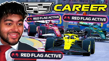 F1 Manager 25 DLC: CADILLAC Career Part 5 - THREE Red Flags in ONE Race! Can We WIN?!