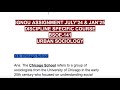 SOLVED BSOE-141 IGNOU ASSIGNMENT JULY’24 & JAN’25 URBAN SOCIOLOGY Chicago School