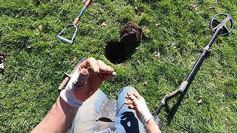 LIVE DIG RING!! XP Deus 2 Deep HC pitch tones in the iron!!