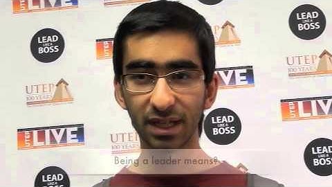 UTEP LIVE 2014 Student Survey: Being a Leader Means?