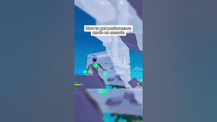 How to get Performance mode on PS5 🤩🏆 #fortnite #fortnitesettings #fortniteclips