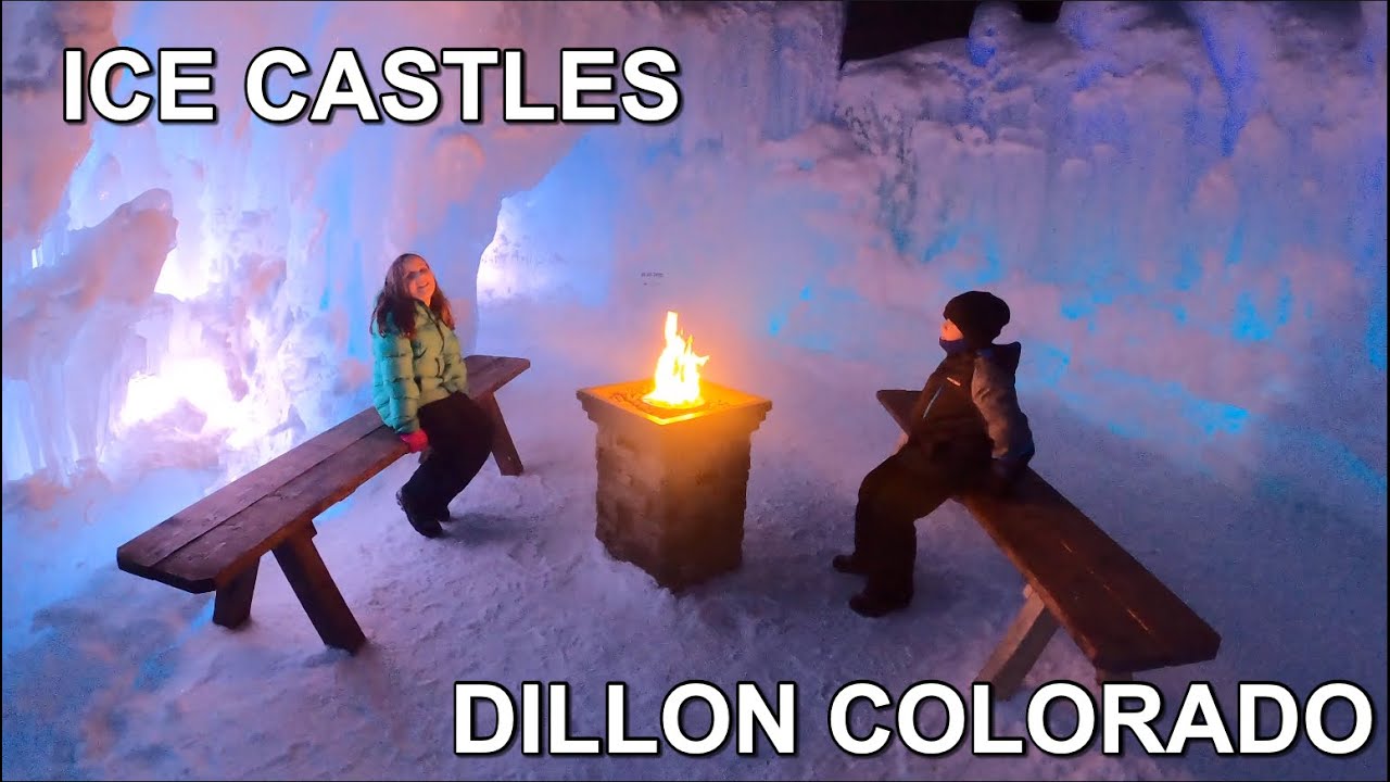 Ice Castles + Copper Mountain Snow tubing YouTube